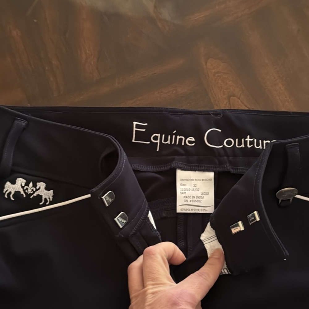 Equine Couture & Huntley Equestrian Adult Riding Breeches